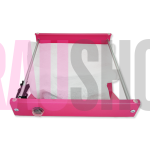 Витяжка для манікюру настільна, з мішком Nailtronic NT150 65Вт (Рожева)